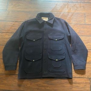 Vintage Filson mackinaw cruiser union made navy